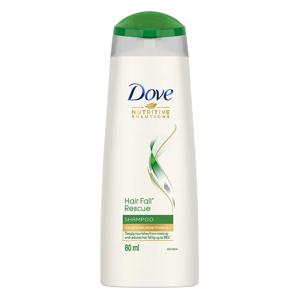 Dove Hair Fall Rescue Shampoo, 80 ml, Pack of 1