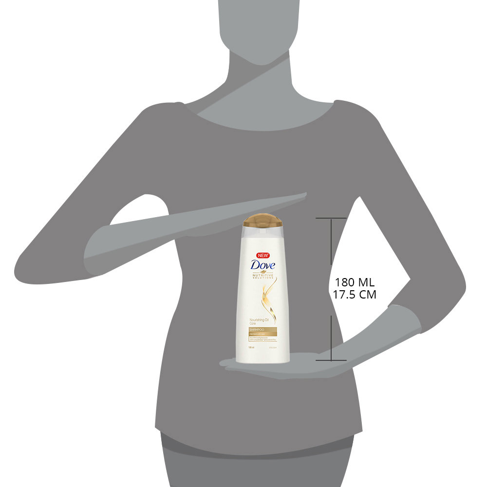 Dove Nourishing Oil Care Shampoo, 180 ml, Pack of 1 Dove Nourishing Oil Care Shampoo, 180 ml, Pack of 1