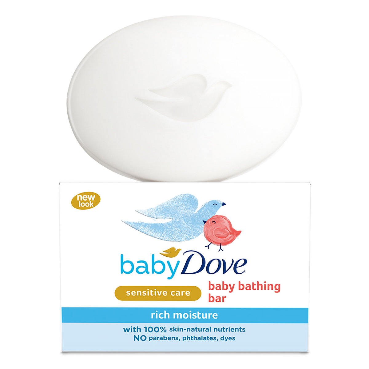 Baby Dove Rich Moisture Bathing Bar, 75 gm, Pack of 1 Baby Dove Rich Moisture Bathing Bar, 75 gm, Pack of 1