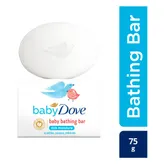 Baby Dove Rich Moisture Bathing Bar, 75 gm, Pack of 1