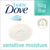 Dove Baby Sensitive Moisture Bathing Bar, 50 gm, Pack of 1