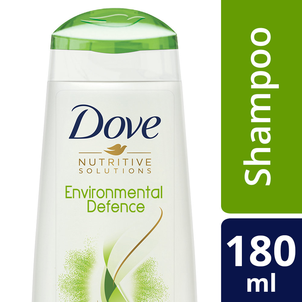 Dove Environmental Defence Shampoo, 180 ml, Pack of 1 Dove Environmental Defence Shampoo, 180 ml, Pack of 1