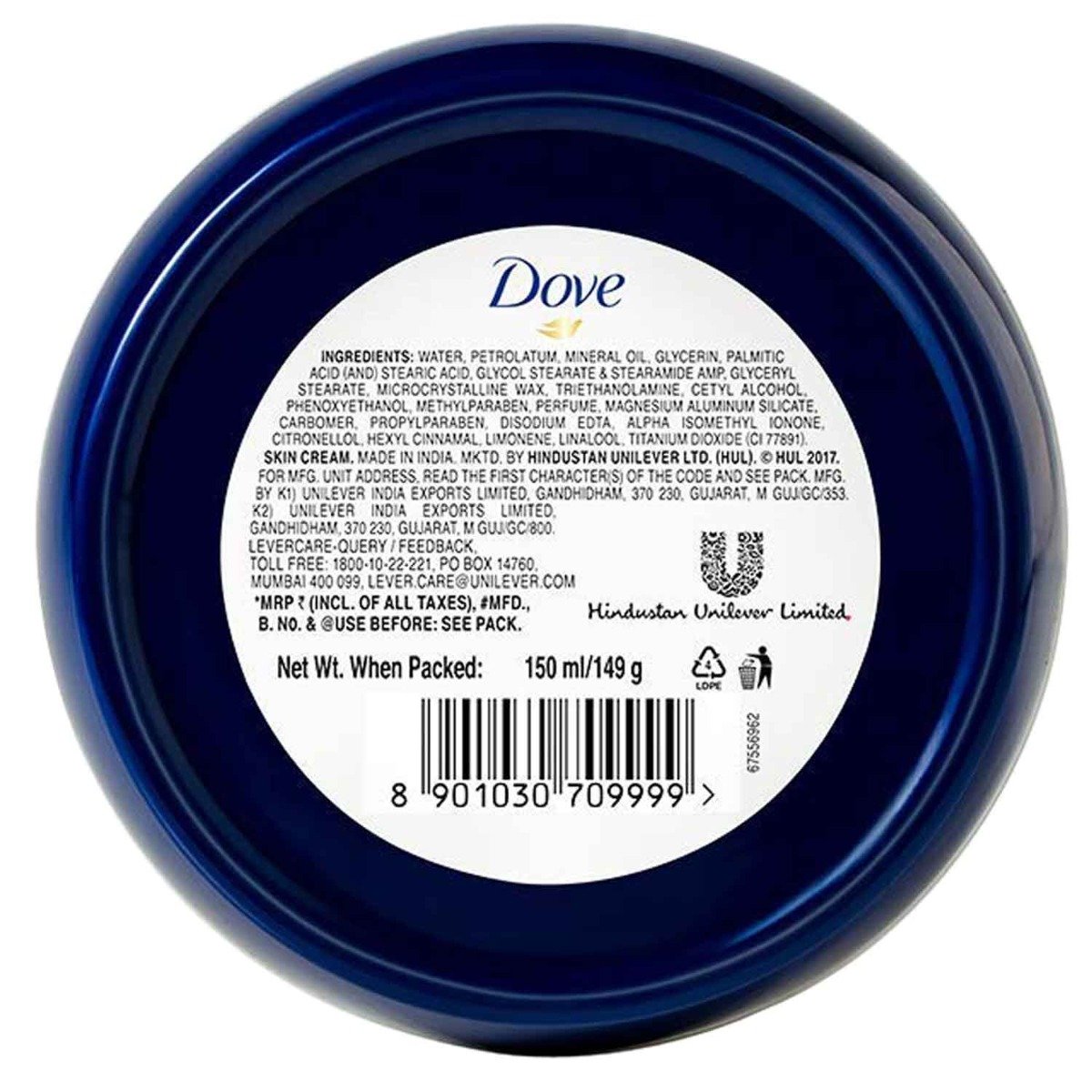 Dove Rich Nourishment Cream 150 ml | Provides Intense Moisturization For 24Hr, Pack of 1 Dove Rich Nourishment Cream 150 ml | Provides Intense Moisturization For 24Hr, Pack of 1