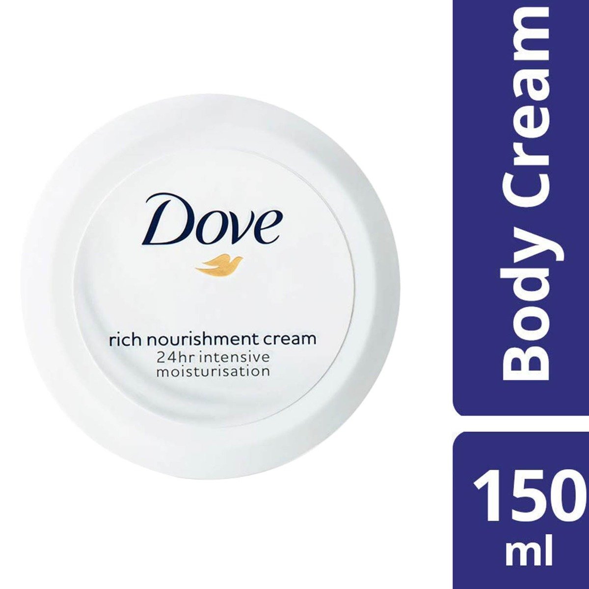 Dove Rich Nourishment Cream 150 ml | Provides Intense Moisturization For 24Hr, Pack of 1 Dove Rich Nourishment Cream 150 ml | Provides Intense Moisturization For 24Hr, Pack of 1