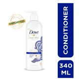 Dove Amplified Super Slip Detangling Conditioner for Coils, Curls &amp; Wave Hairs, 340 ml, Pack of 1