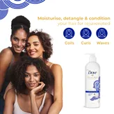 Dove Amplified Super Slip Detangling Conditioner for Coils, Curls &amp; Wave Hairs, 340 ml, Pack of 1
