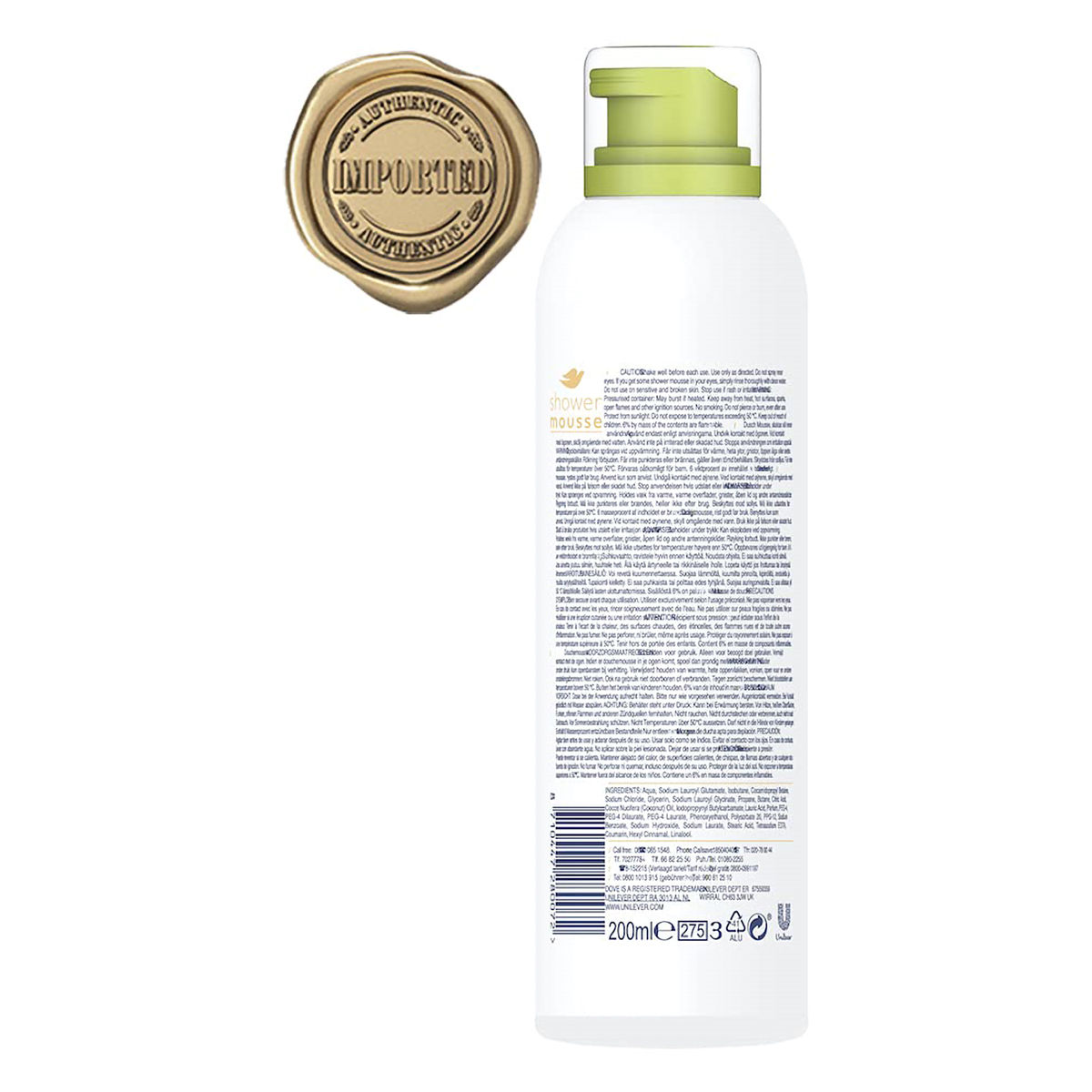 Dove Shower Mousse with Coconut Oil, 200 ml Price, Uses, Side Effects