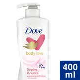 Dove Body Love Supple Bounce Body Lotion, 400 ml, Pack of 1