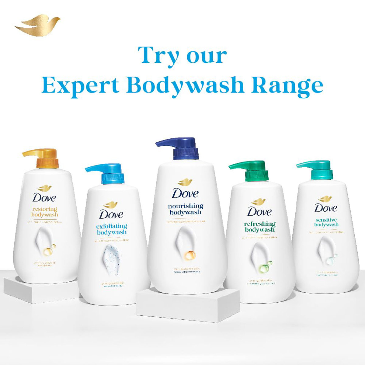 Dove Gentle Exfoliating Nourishing Body Wash 1 Litre | With 100% Plant-Based Moisturizers | Nutrium Moisture | Keep Skin Moisturised For 24hr | 100% Gentle Cleanser | For All Skin Type, Pack of 1 Dove Gentle Exfoliating Nourishing Body Wash 1 Litre | With 100% Plant-Based Moisturizers | Nutrium Moisture | Keep Skin Moisturised For 24hr | 100% Gentle Cleanser | For All Skin Type, Pack of 1