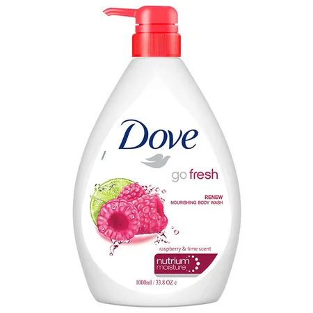Dove Nutrium Moisture Go Fresh Body Wash, 800 ml