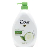 Dove Fresh Touch Body Wash, 1 Litre, Pack of 1