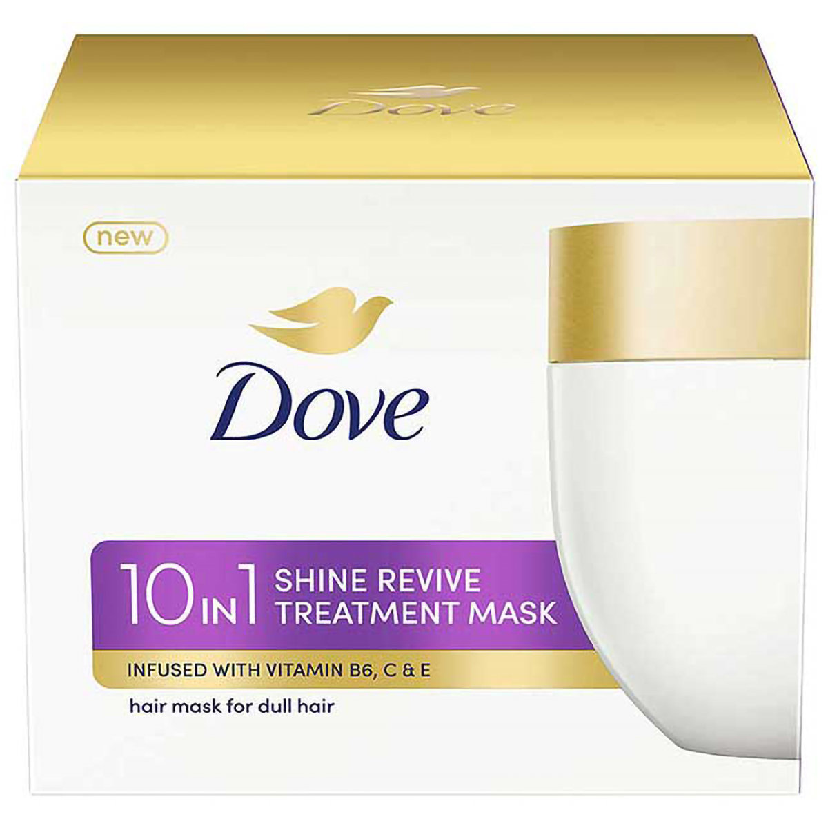Dove 10 In 1 Shine Revive Treatment Hair Mask, 300 ml, Pack of 1 Dove 10 In 1 Shine Revive Treatment Hair Mask, 300 ml, Pack of 1