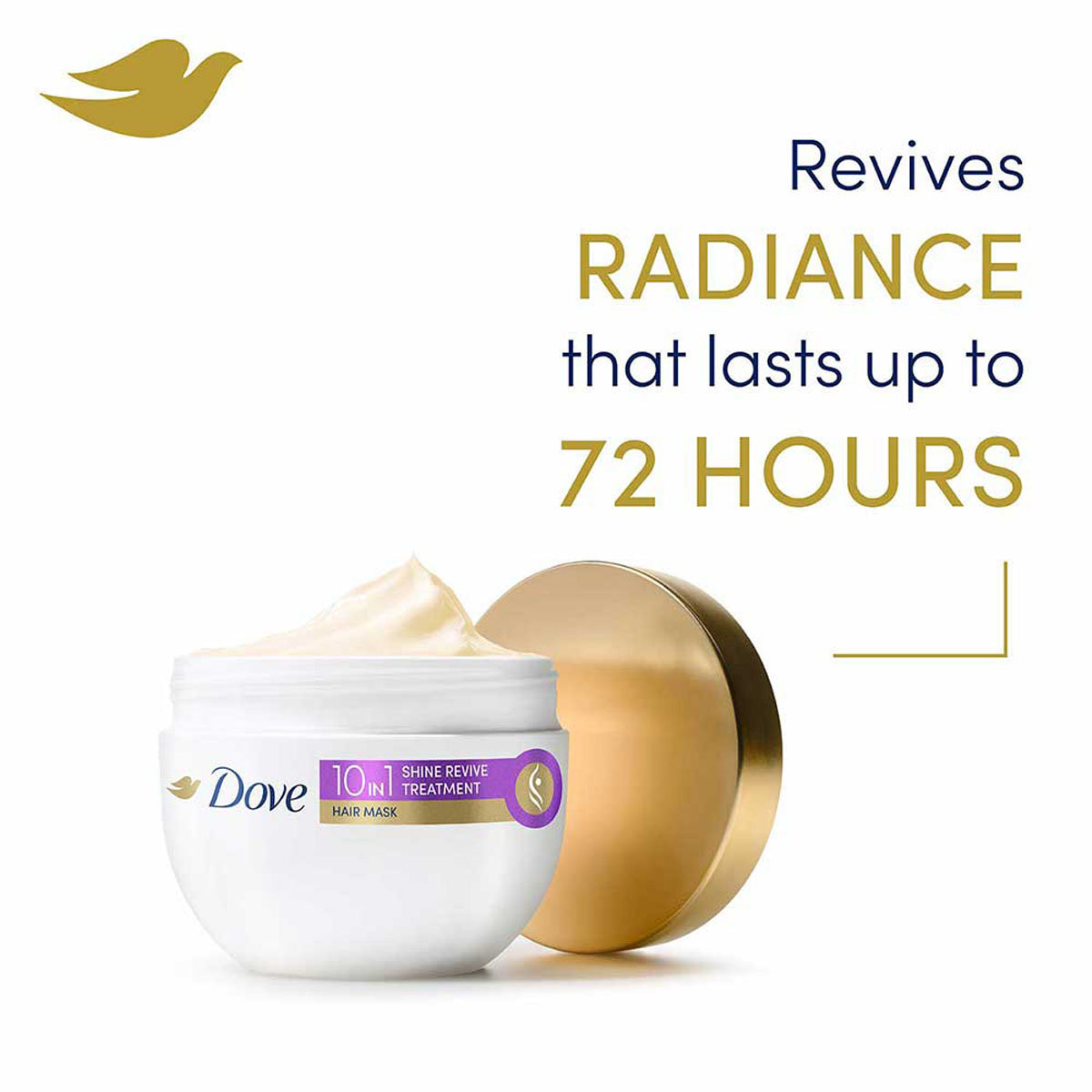Dove 10 In 1 Shine Revive Treatment Hair Mask, 300 ml, Pack of 1 Dove 10 In 1 Shine Revive Treatment Hair Mask, 300 ml, Pack of 1