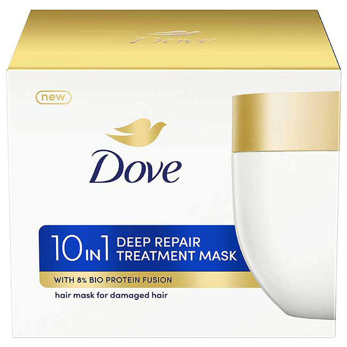Dove 10 In 1 Deep Repair Treatment Hair Mask, 120 ml, Pack of 1 Dove 10 In 1 Deep Repair Treatment Hair Mask, 120 ml, Pack of 1