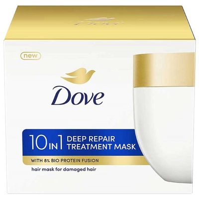 Dove 10 In 1 Deep Repair Treatment Hair Mask, 120 ml, Pack of 1