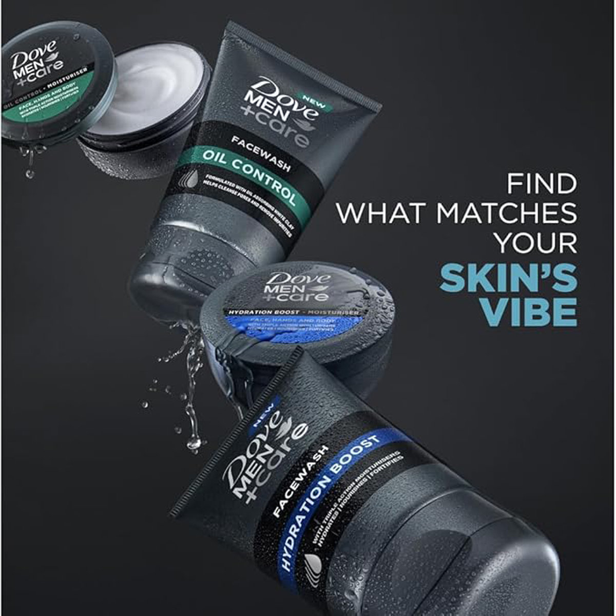 Dove Men Care Hydration Boost Face Wash, 100 gm, Pack of 1 Dove Men Care Hydration Boost Face Wash, 100 gm, Pack of 1