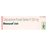 Doxcef 200 Tablet 10's, Pack of 10 TABLETS