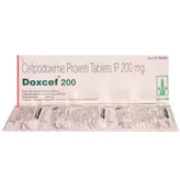 Doxcef 200 Tablet 10's, Pack of 10 TABLETS