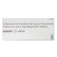 Doxcef CV 100 Tablet 10's