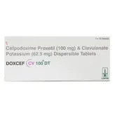 Doxcef CV 100 Tablet 10's, Pack of 10 TabletS