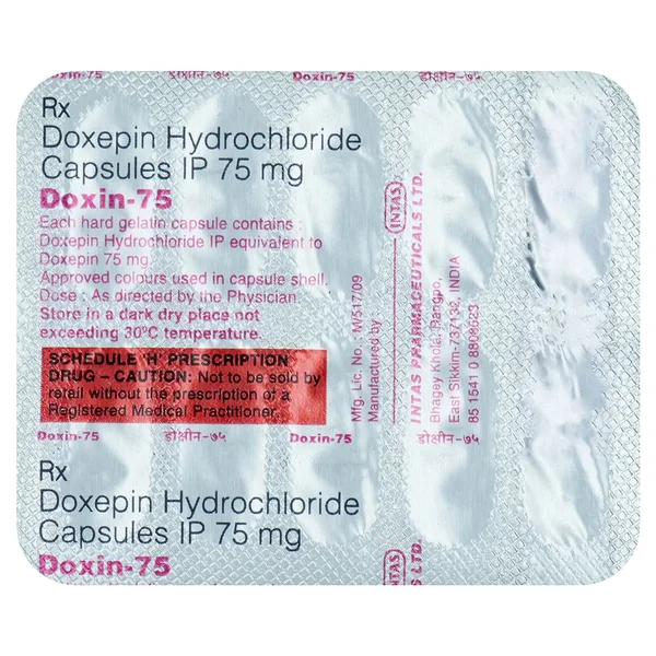 Doxin 75 Capsule 10's, Pack of 10 CapsuleS