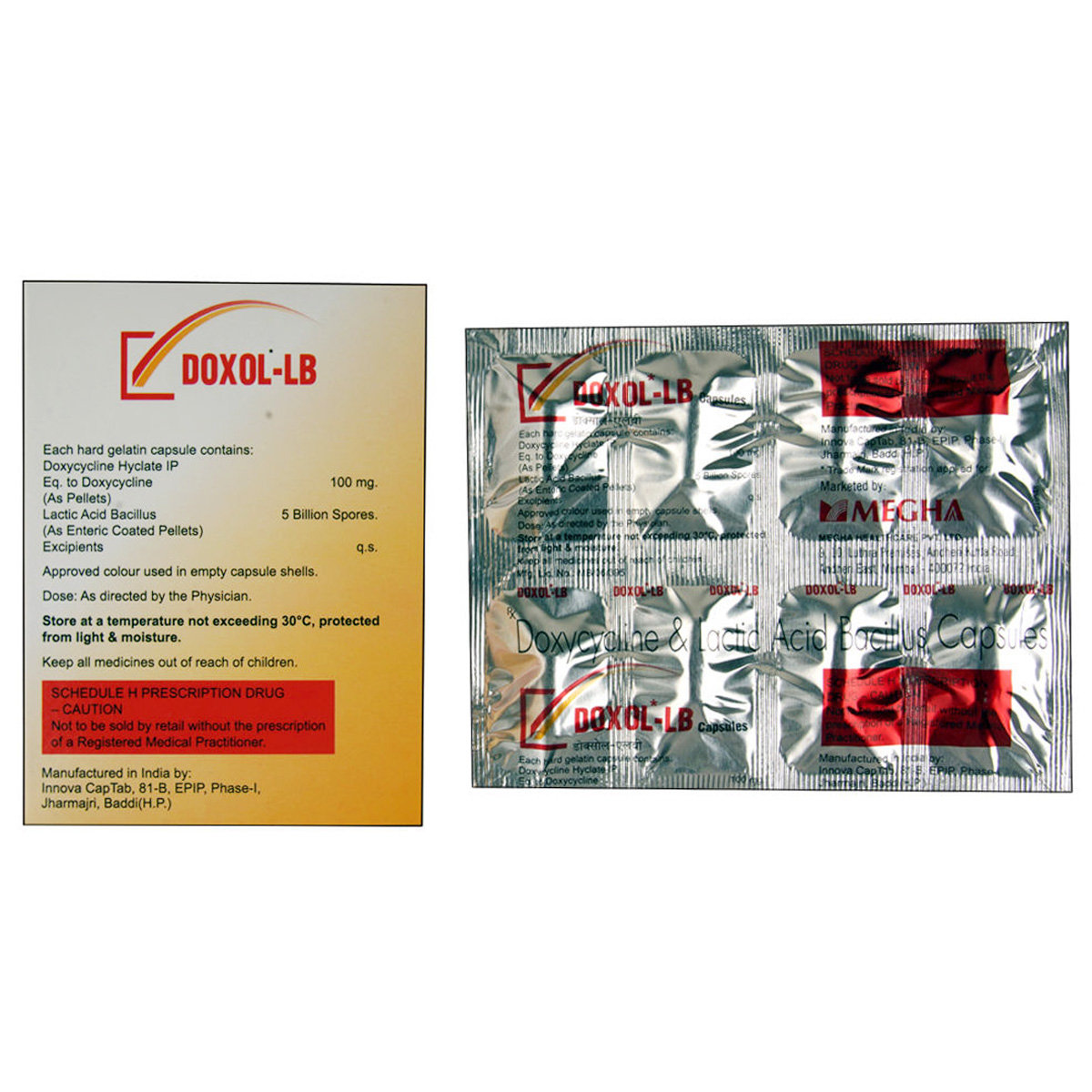 Doxol LB Capsule 8's, Pack of 8 CAPSULES Doxol LB Capsule 8's, Pack of 8 CAPSULES