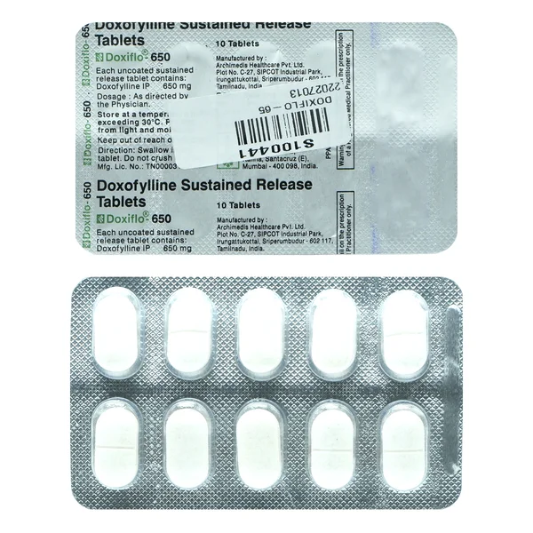 Doxiflo 650 Tablet 10's