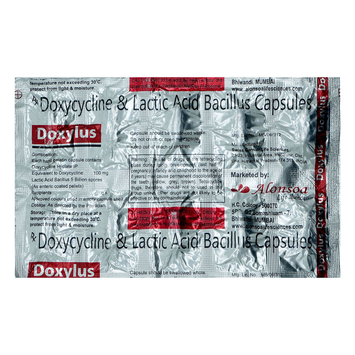 Buy Doxylus Capsule 10's Online