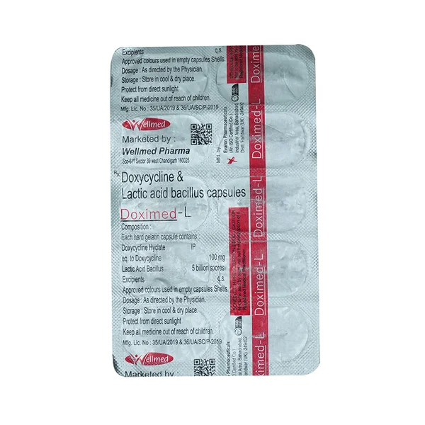 Doximed-L Capsule 10's, Pack of 10 CapsuleS