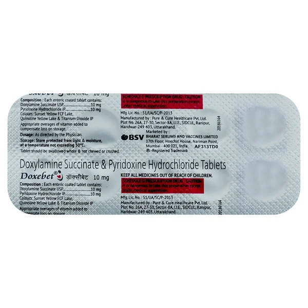 Doxebet 10 mg Tablet 10's