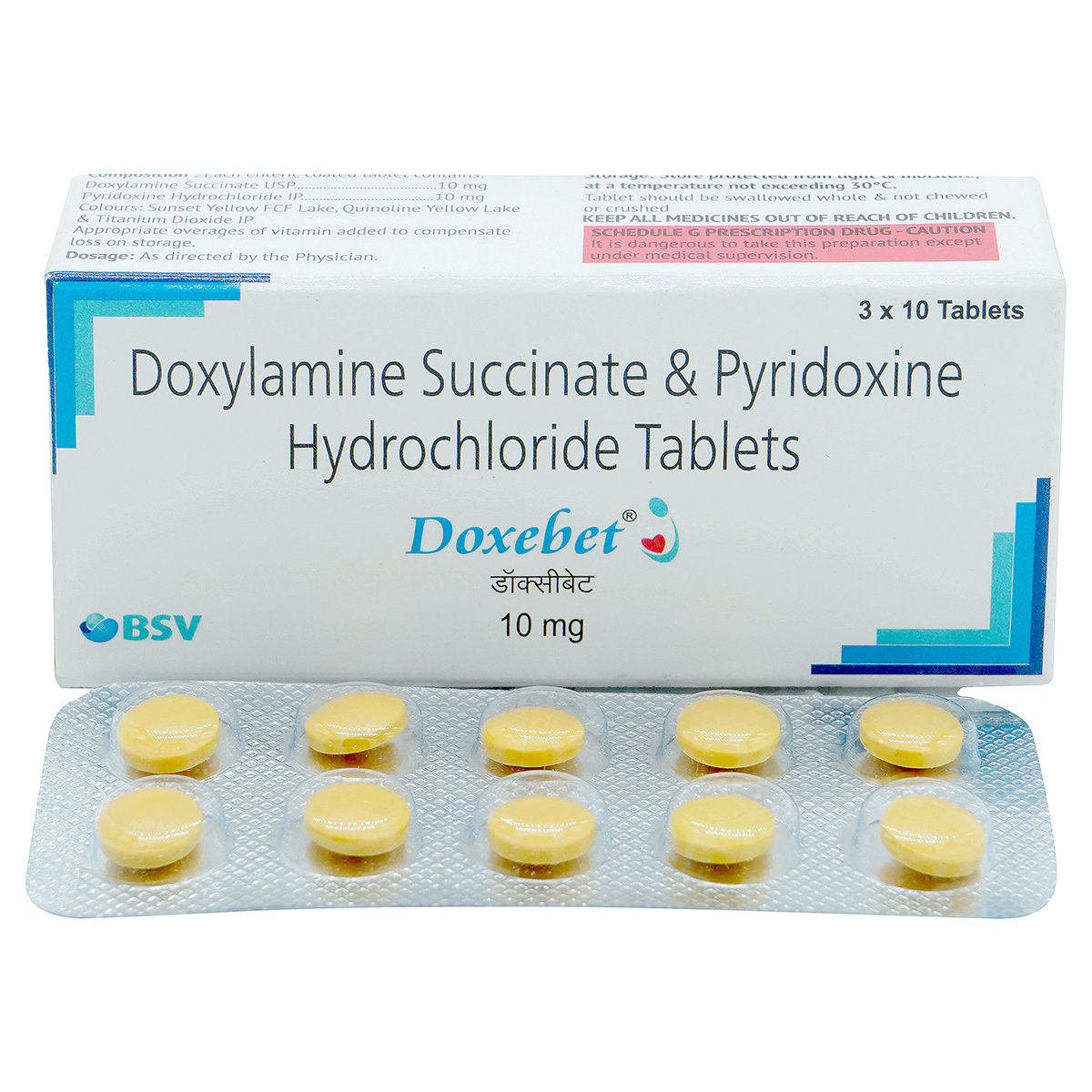 Doxebet 10 mg Tablet 10's, Pack of 10 Doxebet 10 mg Tablet 10's, Pack of 10