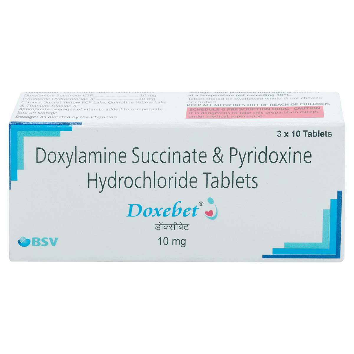 Doxebet 10 mg Tablet 10's, Pack of 10 Doxebet 10 mg Tablet 10's, Pack of 10