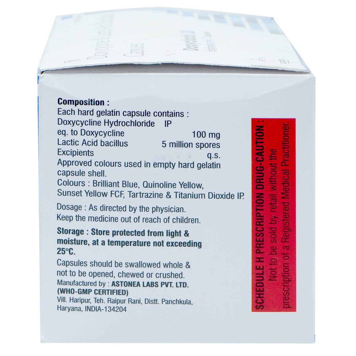 Doxyclock LB Capsule 10's, Pack of 10 CapsuleS Doxyclock LB Capsule 10's, Pack of 10 CapsuleS