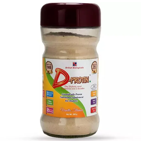 D-Protovit Vanilla Powder 200 gm, Pack of 1