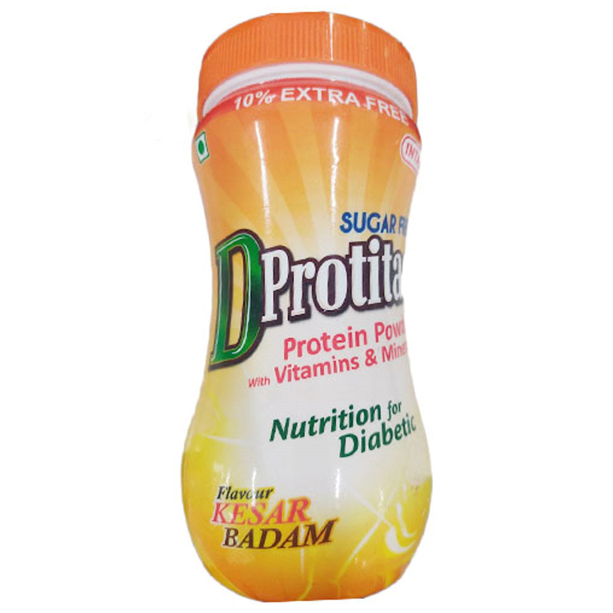D Protitas Sugar Free Kesar Badam Powder 220 gm, Pack of 1 D Protitas Sugar Free Kesar Badam Powder 220 gm, Pack of 1