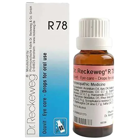 Dr.Reckeweg R78 Oral Eyecare Drops, 22 ml