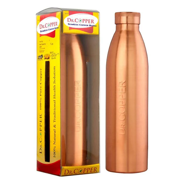 Dr.Copper Water Bottle, 1000 ml, Pack of 1