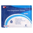 Dr. Choice EVA Disposable Gloves 7.7 Medium, 50 Count