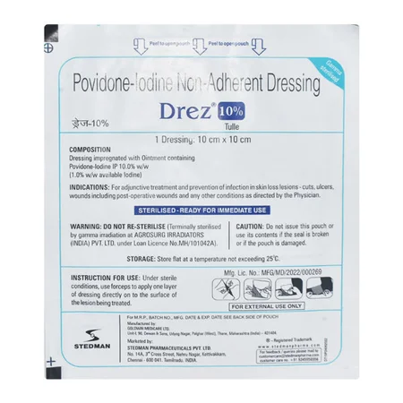 Drez Tulle 10*10 Cm