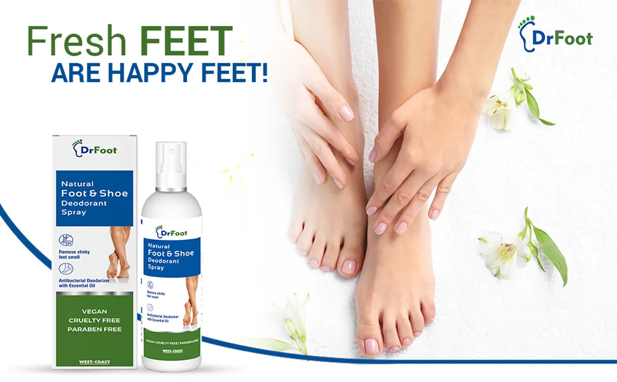 Buy Dr Foot Natural Foot Shoe Deodorant Spray 100 ml 19