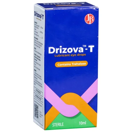 Drizova-T Lubricant Eye Drops 10 ml