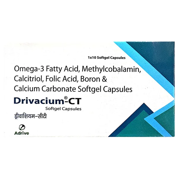 Drivacium-CT Softgel Capsule 10's