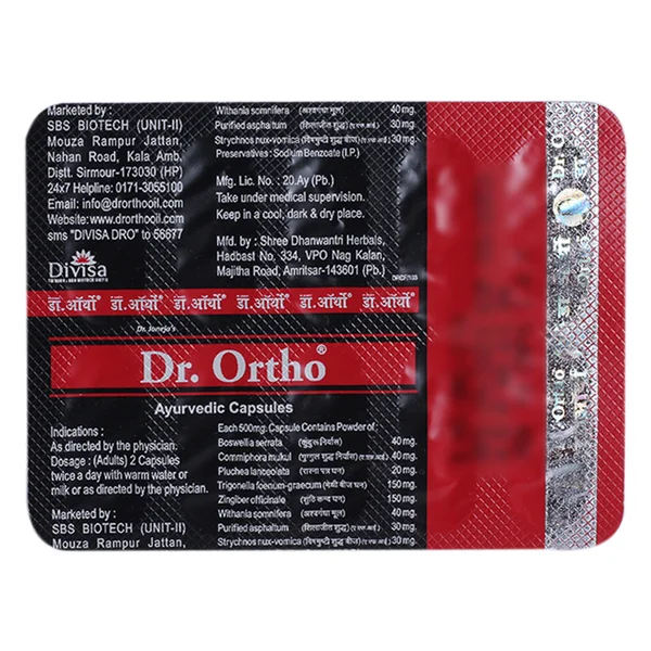 Dr. Ortho, 10 Capsules, Pack of 10