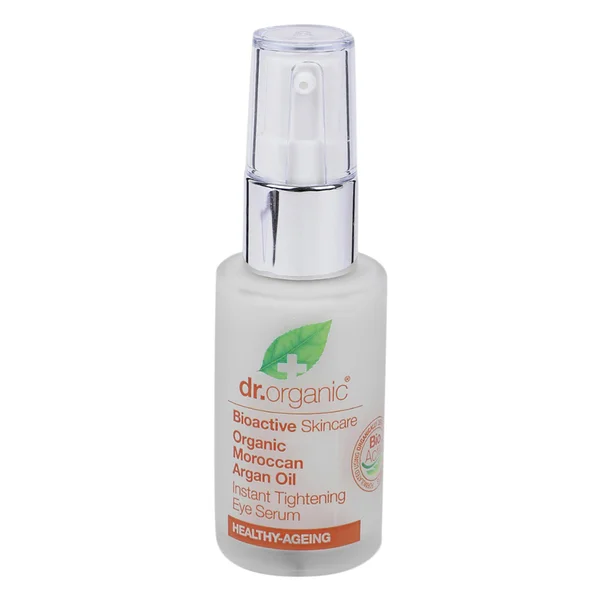 Dr. Organic Moroccan Argan Oil Instant Tightening Eye Serum 30 ml | Promote Health Ageing | Reduces Fine Lines, Wrinkles &amp; Under Eyes Puffiness | For Normal To Dry Skin, Pack of 1