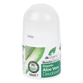 Dr. Organic Aloe Vera Deodorant Roll-On, 50 ml, Pack of 1