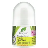 Dr. Organic Tea Tree Deodorant Roll-On, 50 ml, Pack of 1