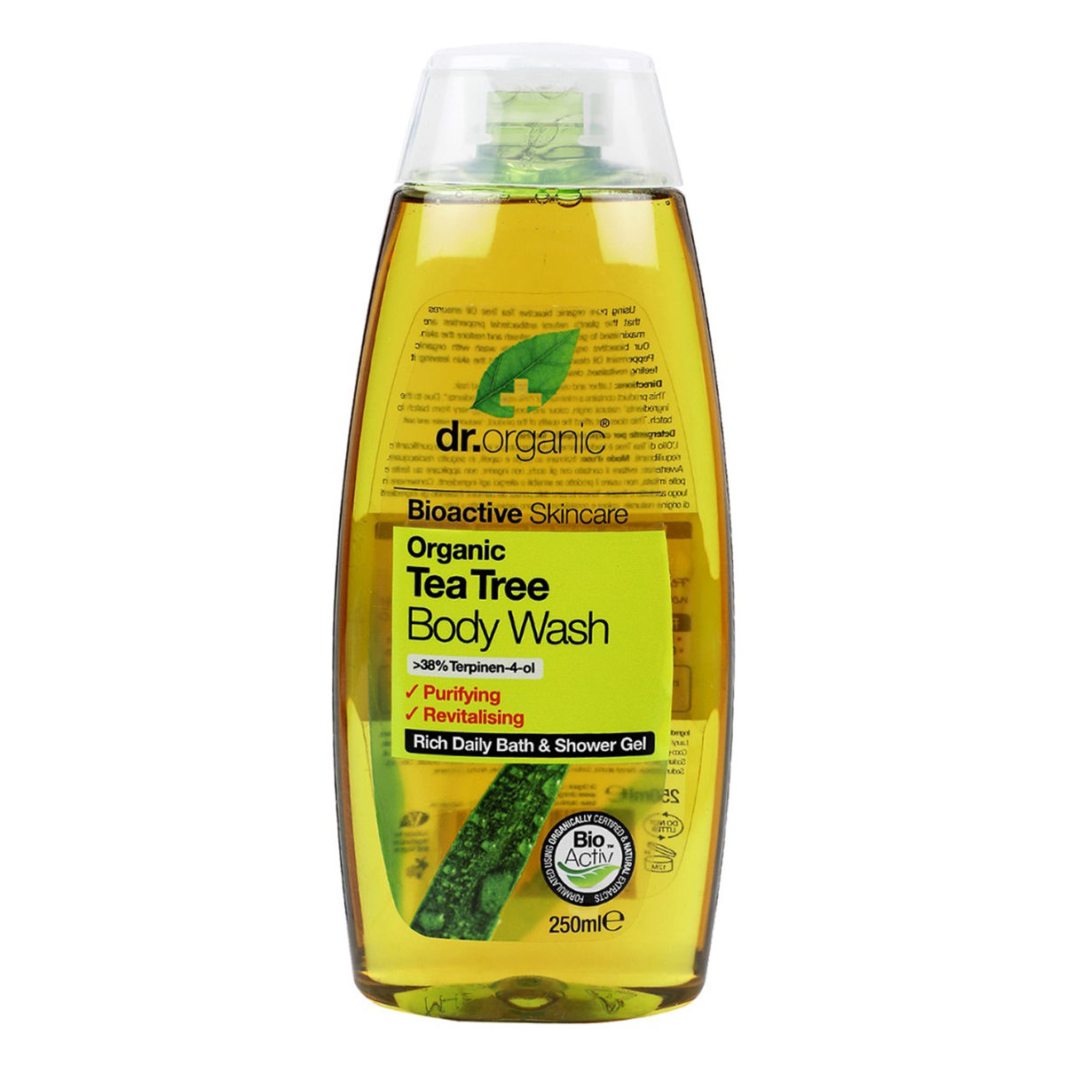 Buy dr.organic Tea Tree Body Wash, 250 ml  Online