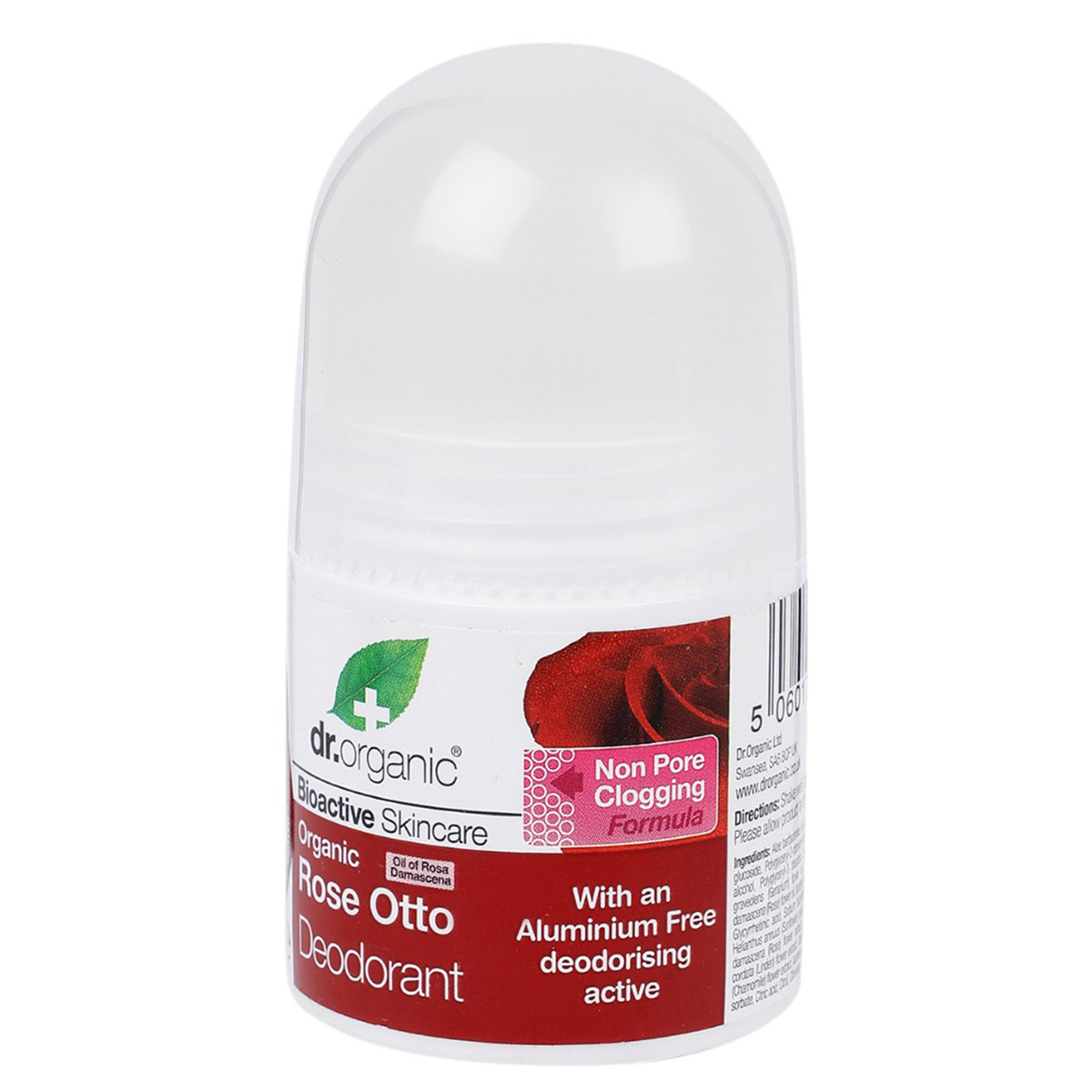 Dr. Organic Rose Otto Deodorant Roll-On, 50 ml, Pack of 1 Dr. Organic Rose Otto Deodorant Roll-On, 50 ml, Pack of 1