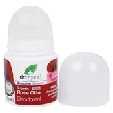 Dr. Organic Rose Otto Deodorant Roll-On, 50 ml, Pack of 1