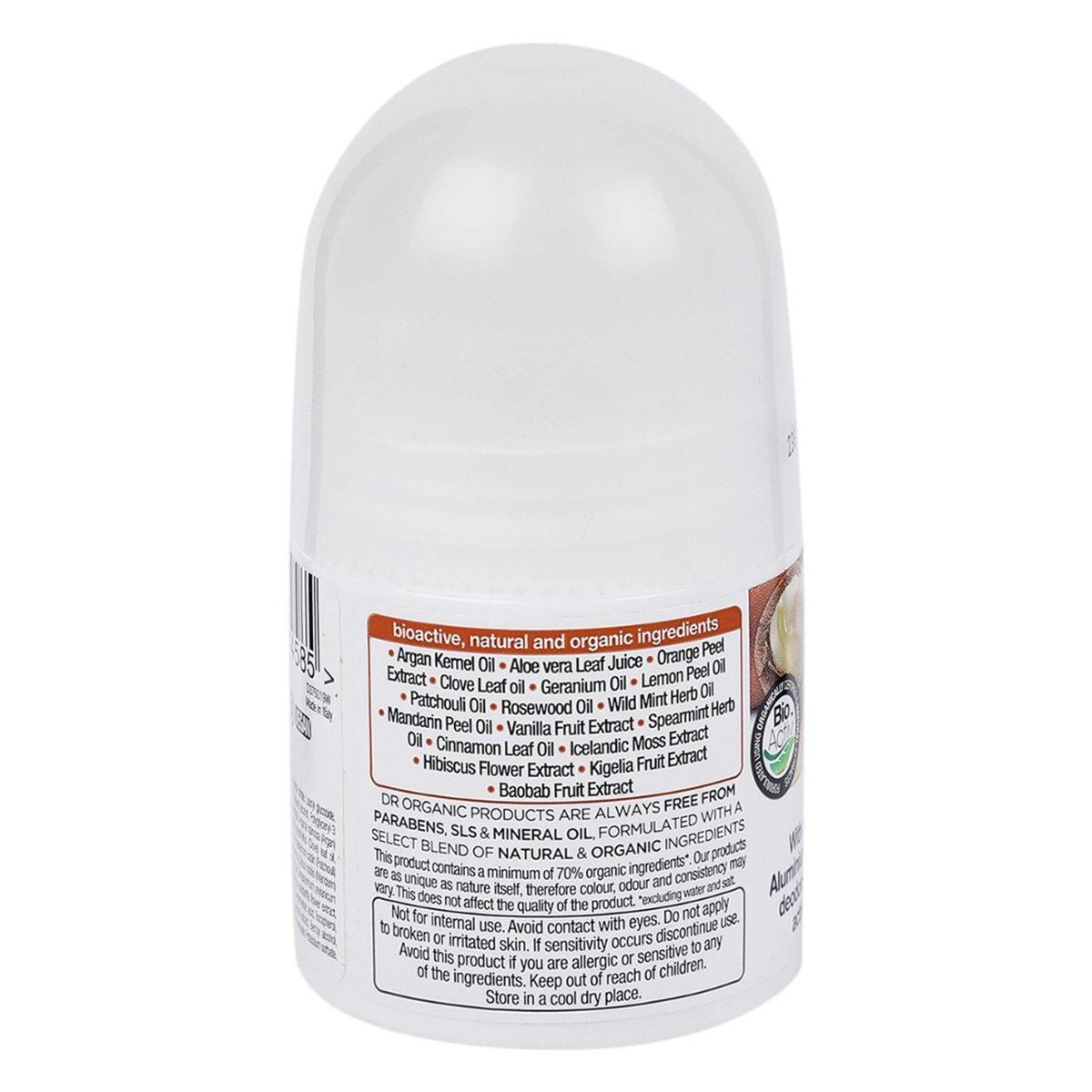 Dr. Organic Moroccan Argan Oil Deodorant Roll-On, 50 ml, Pack of 1 Dr. Organic Moroccan Argan Oil Deodorant Roll-On, 50 ml, Pack of 1